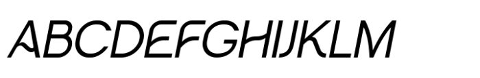 Minks Urban Thin Italic Font UPPERCASE