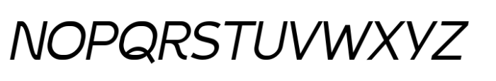 Minks Urban Thin Italic Font UPPERCASE