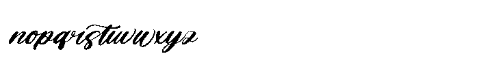Mintac Italic Font LOWERCASE