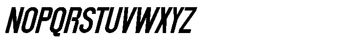 Mintoria Italic Font UPPERCASE