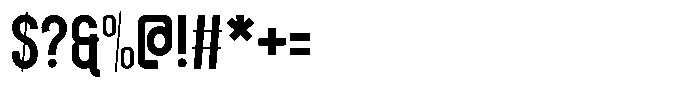 Mintoria Regular Font OTHER CHARS