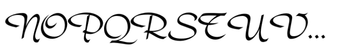 Minuet Pro Font UPPERCASE