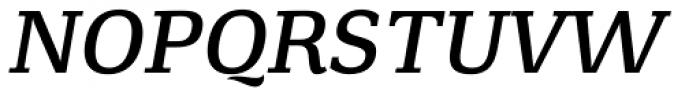 Minuscule 5 Italic Font UPPERCASE