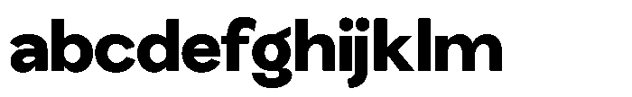 Miogra Sans Black Expanded FONT