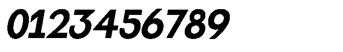 Miogra Sans Black Extra Condensed Slanted Font OTHER CHARS