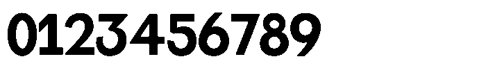 Miogra Sans Black Extra Condensed Font OTHER CHARS