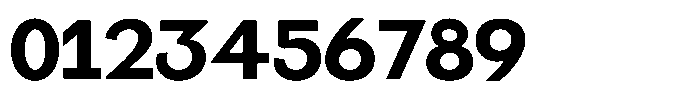 Miogra Sans Black Semi Expanded Font OTHER CHARS