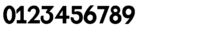 Miogra Sans Black Ultra Condensed Font OTHER CHARS