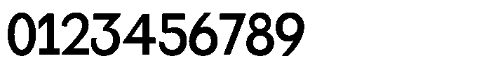 Miogra Sans Bold Extra Condensed Font OTHER CHARS