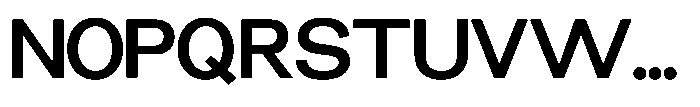 Miogra Sans Bold Ultra Expanded Font UPPERCASE