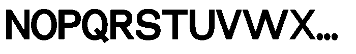 Miogra Sans Extra Bold Extra Condensed Font UPPERCASE