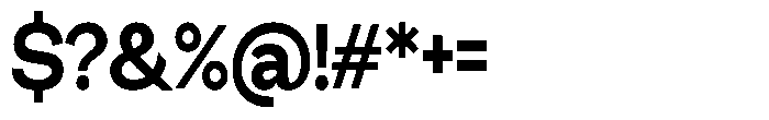 Miogra Sans Extra Bold Ultra Condensed Font OTHER CHARS