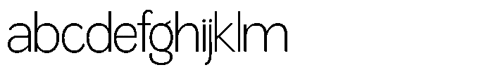 Miogra Sans Extra Light Semi Condensed FONT