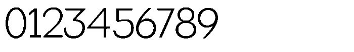 Miogra Sans Light Condensed Font OTHER CHARS