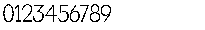Miogra Sans Light Extra Condensed Font OTHER CHARS