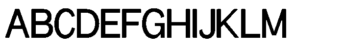 Miogra Sans Semi Bold Extra Condensed Font UPPERCASE