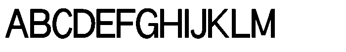 Miogra Sans Semi Bold Ultra Condensed Font UPPERCASE