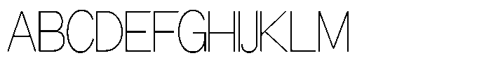 Miogra Sans Thin Extra Condensed Font UPPERCASE