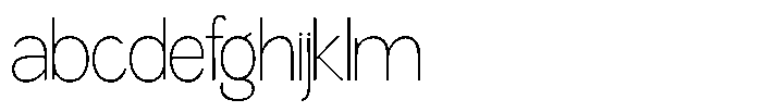 Miogra Sans Thin Ultra Expanded FONT
