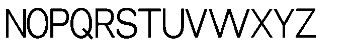 Miogra Sans Ultra Condensed Font UPPERCASE