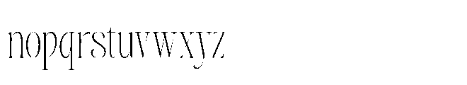 Miojhe Regular Font LOWERCASE