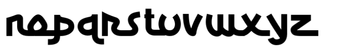 Miqdad Regular Font LOWERCASE