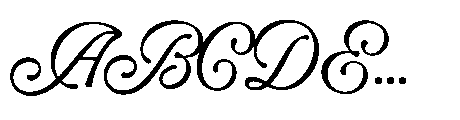 Miraclin Font UPPERCASE