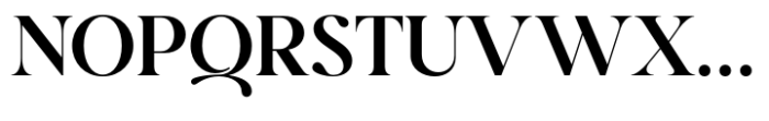 Mirado Regular Font UPPERCASE