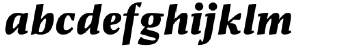 Miragem Extra Bold Italic Font LOWERCASE