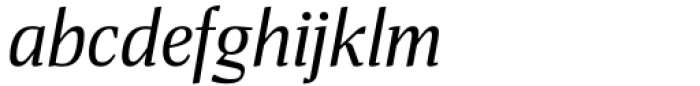 Miragem Italic Font LOWERCASE