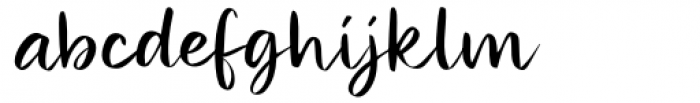 Miraikato Script Thin Font LOWERCASE