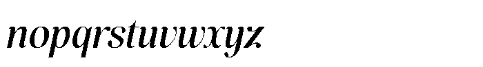 Miralova Bold Italic Font LOWERCASE