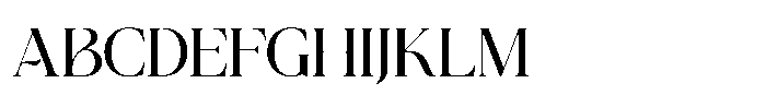 Miralova Bold Font UPPERCASE