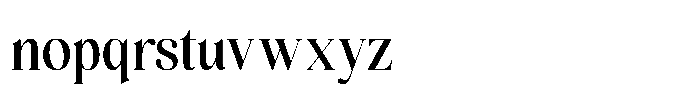 Miralova Bold Font LOWERCASE