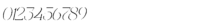 Miralova Light Italic Font OTHER CHARS