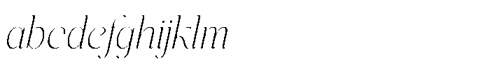 Miralova Light Italic FONT