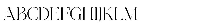 Miralova Medium Font UPPERCASE