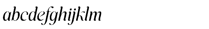 Miralova Semi Bold Italic FONT