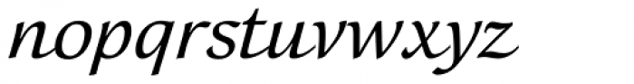 Mirandolina Calligr One Font LOWERCASE
