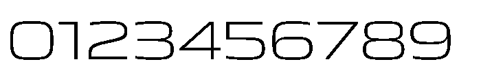 Mirano Extended Light Font OTHER CHARS