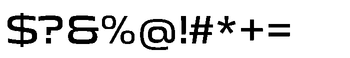 Mirano Extended Medium Font OTHER CHARS