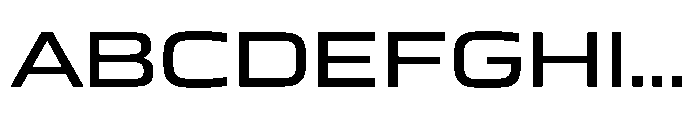 Mirano Extended Medium Font UPPERCASE