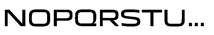 Mirano Extended Medium Font UPPERCASE