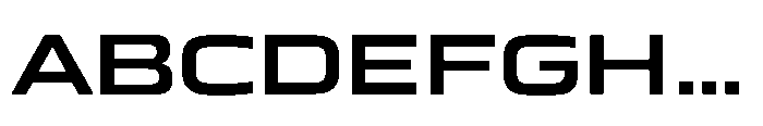 Mirano Extended Semi Bold Font UPPERCASE