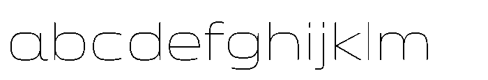 Mirano Extended Thin FONT