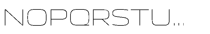Mirano Extended Var Font UPPERCASE