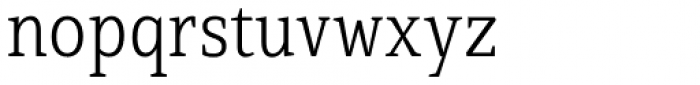 Mirantz Condensed Thin Font LOWERCASE