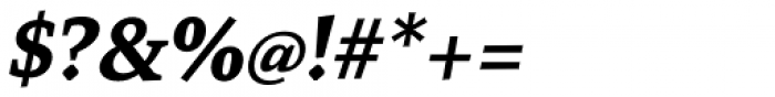 Mirantz Extended Black Italic Font OTHER CHARS
