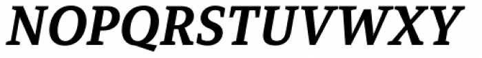 Mirantz Extended Ex Bold Italic Font UPPERCASE