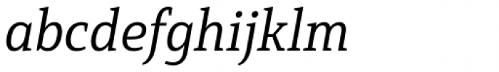 Mirantz Norm Book Italic Font LOWERCASE